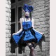 Lunar Eclipse Gothic Dress JSK by Blood Supply (BSY106)
